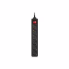 Сетевой фильтр питания REAL-EL RS-6 Protect M 1.8m, black (EL122300032) - Image 1