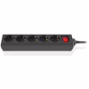 Мережевий фільтр живлення REAL-EL RS-Protect M 3m, black (EL122300028) - Image 1
