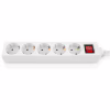 Мережевий фільтр живлення REAL-EL RS-Protect M 5m, white (EL122300029) - Image 1