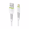 Дата кабель USB 2.0 AM to Lightning 2.0m CBFLEXL2 white Intaleo (1283126521416) - Image 1
