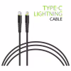 Дата кабель USB-C to Lightning 1.2m CBFLEXTL1 18W black Intaleo (1283126542459) - Image 1