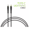 Дата кабель USB-C to Lightning 1.2m CBFLEXTL1 18W black Intaleo (1283126542459) - Image 1
