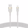 Дата кабель USB 2.0 AM to Lightning 1.0m white Belkin (CAA010BT1MWH) - Image 1
