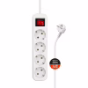 Мережевий фільтр живлення ColorWay CW-PSEA42W/ 2M white (CW-PSEA42W) - Image 1