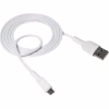 Дата кабель USB 2.0 AM to Micro 5P 1.0m NB212 2.1A White XO (XO-NB212m-WH) - Image 1