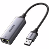 Переходник USB 3.0 AM to RJ45 Ethernet 1000Mbps CM209 Ugreen (50922) - Image 1