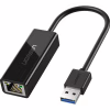 Переходник USB 3.0 AM to RJ45 Ethernet 1000Mbps CR111 Black Ugreen (20256) - Image 1