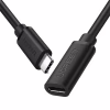 Дата кабель USB-C to USB-C 1.0m USB 3.1Gen2 100W US353 Black Ugreen (10387) - Image 1