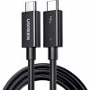 Дата кабель USB-C to USB-C 0.8m USB 4.0 THUNDERBOLTUS501 8K40Gbps Black Ugreen (30389) - Image 1