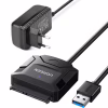 Перехідник USB 3.0 Type-А to SATA III (F) CR108 Ugreen (20611) - Image 1