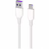 Дата кабель USB 2.0 AM to USB-C 1.0m Glow white 2E (2E-CCAC-WH_) - Image 1