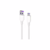 Дата кабель USB 2.0 AM to USB-C 1.0m Glow white 2E (2E-CCAC-WH_) - Image 1