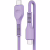 Дата кабель USB-C to USB-C 1.0m AR88 3A purple Armorstandart (ARM65291) - Image 1