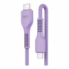 Дата кабель USB-C to USB-C 1.0m AR88 3A purple Armorstandart (ARM65291) - Image 1