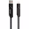 Дата кабель USB-C to USB-C + Lightning + USB-A 1.5m Black Proda (PD-B96th-BK) - Image 1