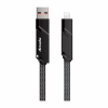 Дата кабель USB-C to USB-C + Lightning + USB-A 1.5m Black Proda (PD-B96th-BK) - Image 1