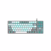 Клавіатура Aula F3287 Keycap KRGD Blue USB UA Grey/White (6948391240954) - Image 1