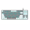 Клавиатура Aula F3287 Keycap KRGD Blue USB UA White/Grey (6948391240688) - Image 1