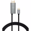 Кабель мультимедійний USB-C to DisplayPort M 1.5m v1.2 4K60Hz PD 100W port Vinga (VCPVCCD1215PD) - Image 1