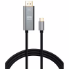 Кабель мультимедийный USB-C to DisplayPort M 1.5m v1.4 8K60Hz PD 100W port Vinga (VCPVCCD1415PD) - Image 1