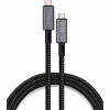 Дата кабель USB-C to USB-C 0.8m USB4 240W 40GBps 8K60Hz Nylon Vinga (VCPDCU4) - Image 1