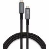 Дата кабель USB-C to USB-C 0.8m USB4 240W 40GBps 8K60Hz Nylon Vinga (VCPDCU4) - Image 1