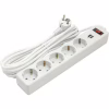 Мережевий фільтр живлення PowerPlant 5м, 5 розеток, USB 2.1A (JY-1056U/5) (PPSA10M50S5U) - Image 1