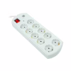 Сетевой фильтр питания PowerPlant 5м, 10 розеток, USB, євро, 100% мідь (YS-N6065/5) (EX610556) - Image 1