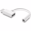 Переходник Type-C to Type-C Jack 3.5mm white AC-202 XoKo (XK-AC-202-WH) - Image 1