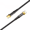 Дата кабель USB-C to Lightning 1.2m 3A 27W black ColorWay (CW-CBPDCL057-BK) - Image 1