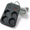 Мережевий фільтр живлення XoKo XK-SP-4-2-1-BK - Image 1