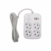 Мережевий фільтр живлення XoKo XK-SP-4-2-1-WH - Image 1