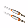 Кабель мультимедийный 3.5mm M to 3.5mm M 1.2m white Defender (87513) - Image 1