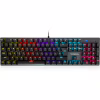 Клавіатура Vinga KBGM-101 LED Red Switch USB Black (KBGM-101 Black) - Image 1
