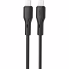Дата кабель USB-C to USB-C 1.0m NB-Q231B 60W Black XO (NB-Q231B-BK) - Image 1