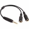 Перехідник XoKo SC-009 Jack 2x3.5-мм jack(M) - 3.5-мм 4pin jack(F) (XOKO SC-009) - Image 1