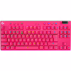 Клавіатура Logitech G PRO X TKL Lightspeed Tactile USB UA Magenta (920-012159) - Image 1