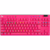 Клавіатура Logitech G PRO X TKL Lightspeed Tactile USB UA Magenta (920-012159) - Image 1