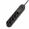 Сетевой фильтр питания ColorWay CW-CHE44PDB, 4 розетки/4USB 2M (CW-CHE44PDB) - Image 1