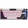 Клавиатура GamePro MK160W Hot-Swap Red Swich RGB USB UA White (MK160W) - Image 1