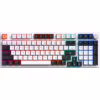 Клавиатура GamePro MK170W Hot-Swap Red Swich RGB USB UA White (MK170W) - Image 1