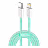 Дата кабель USB-C to Lightning 1.0m 27W green ColorWay (CW-CBPDCL061-G) - Image 1