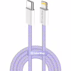Дата кабель USB-C to Lightning 1.0m 27W purple ColorWay (CW-CBPDCL061-PU) - Image 1