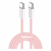 Дата кабель USB-C to USB-C 1.0m 60W 3.0А pink ColorWay (CW-CBPDCC061-P) - Image 1