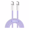 Дата кабель USB-C to USB-C 1.0m 60W 3.0А purple ColorWay (CW-CBPDCC061-PU) - Image 1