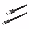 Дата кабель USB 2.0 AM to USB-C 1.0m 2.4А black ColorWay (CW-CBUC063-BK) - Image 1