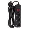Мережевий фільтр живлення Patron EXT-PN-SP-1033, 3m Black (EXT-PN-SP-1033) - Image 1