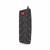 Сетевой фильтр питания REAL-EL REAL-EL RS-10 Protect, 3m, black (EL122300039) - Image 1