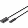 Дата кабель USB-С to USB-C 5.0m M/F USB3.2 Gen2 Active 10G Digitus (DA-73112) - Image 1