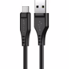 Дата кабель USB 2.0 AM to USB-C 1.2m 3.0A TPE Black Acefast (6974316280866) - Image 1